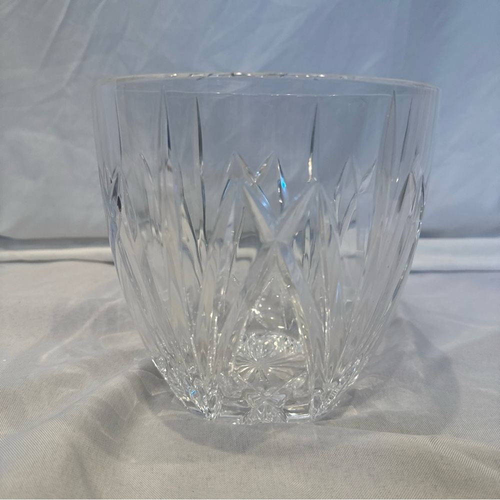 Elegant Waterford Crystal Cut Glass Flower Vase Brookside Pattern, 6.5” Tall - Picture 3 of 9